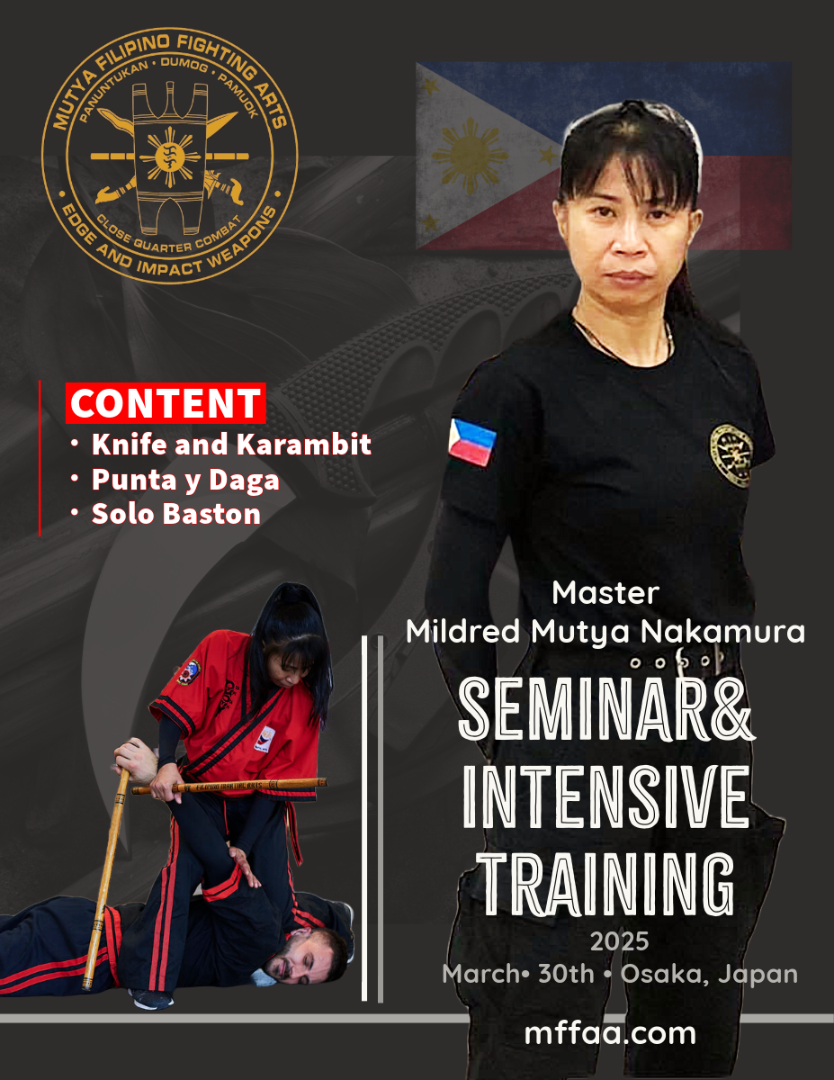 フィリピン武術：カリ、アーニス、エスクリマ。大阪 Filipino